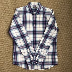 Express Plaid Button Down